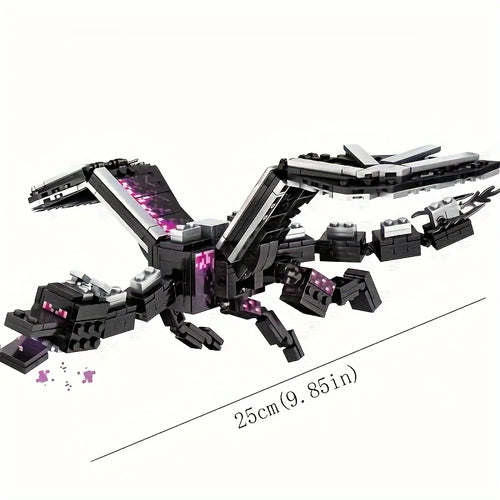 Black Pixel Dragon Building Set
