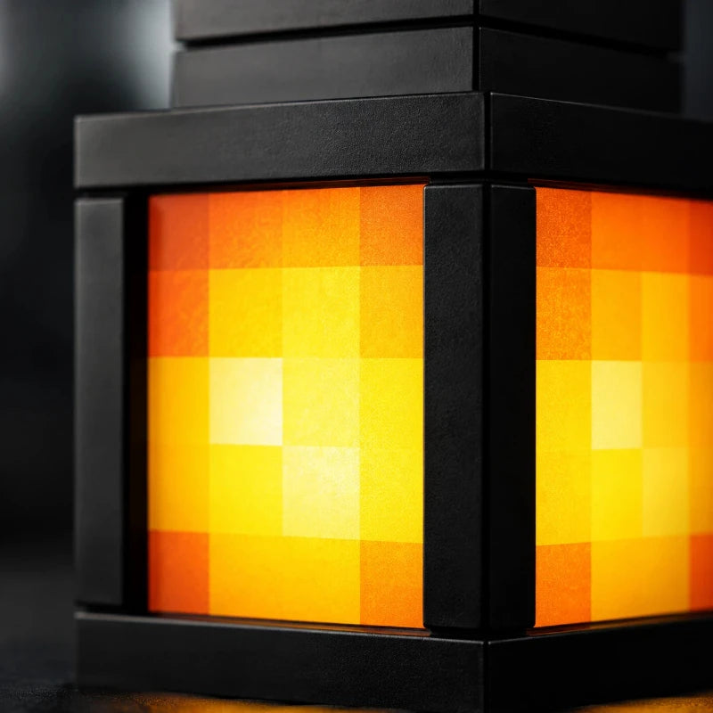 Pixel Lantern LED Keychain