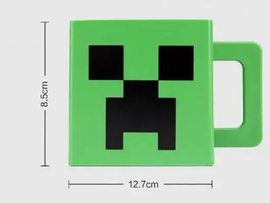 Minecraft-Style 3D Character Mug